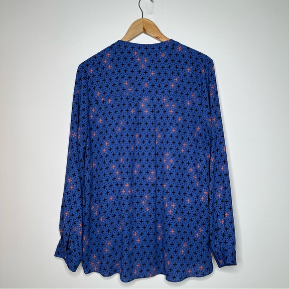 Maeve Anthropologie Eva Wrap Blouse Size 12 - Picture 9 of 11